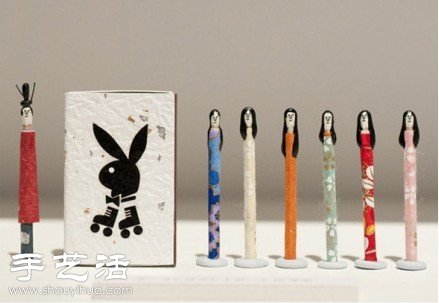 火柴棍創意DIY有趣的人物形象 - www.888bfw.com