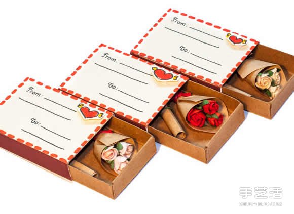 這種告白你一定沒見過 火柴盒制作的表白卡片 - www.888bfw.com